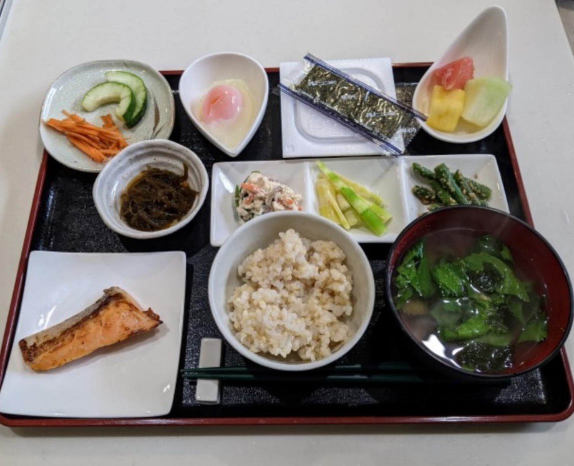 ペンションアルバの朝食例